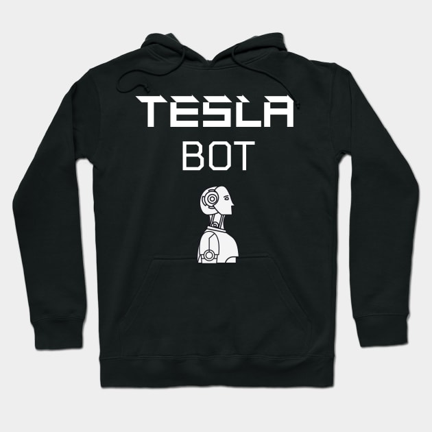 Tesla Bot | Tesla Robot Hoodie by CityTeeDesigns